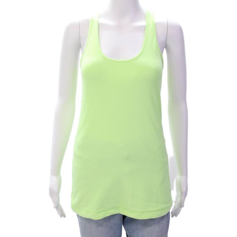 Lululemon Womens Activewear Scoop Neck Sleeveless Pullover Tank Top Green Size 6